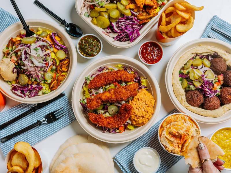 Middle Eastern food.
