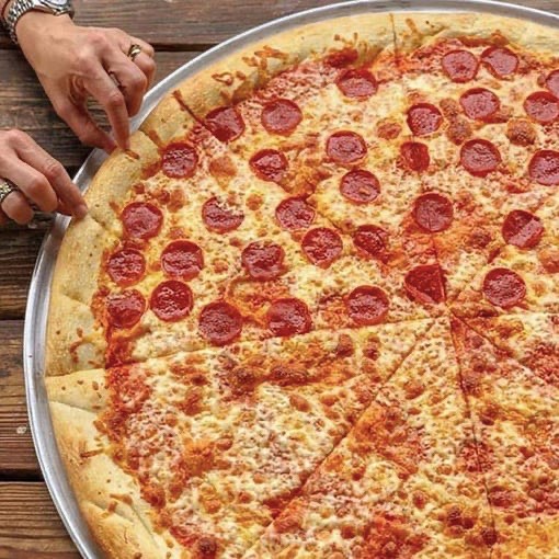 A pizza